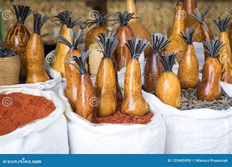 All Kinds of Spices on a Stall at Oldest Bukhara Market Bazar. Stock Image - Image of color ...