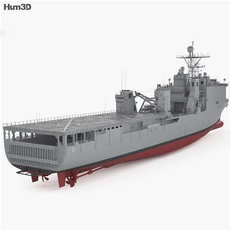 Harpers Ferry-class dock landing ship 3D model - Ship on Hum3D