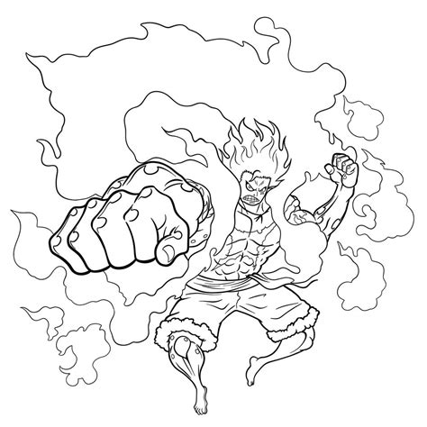 How to Draw Fourth Gear Luffy Snakeman | Step-by-Step Guide