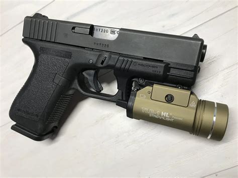 GR19L Rail Adapter for the Glock 19 Gen 1 and 2 - Recover Tactical