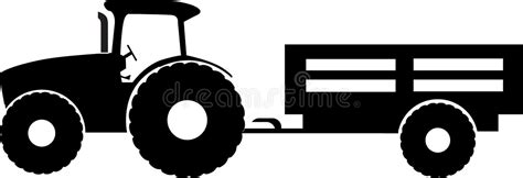 Silhouette Tractor Trailer Stock Illustrations – 1,765 Silhouette Tractor Trailer Stock ...