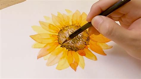 Sunflower Watercolor Painting Easy | Best Flower Site