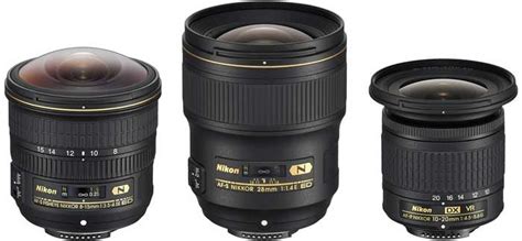 Nikon Unveils 3 New Wide-Angle Lenses