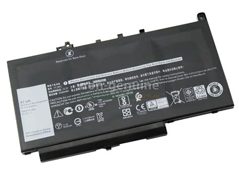 Dell Latitude E7270 replacement battery - Laptop battery from Australia