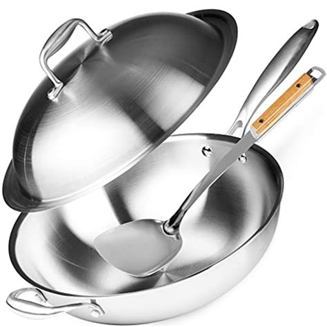 Find The Best Stainless Steel Wok Pan Reviews & Comparison - Katynel