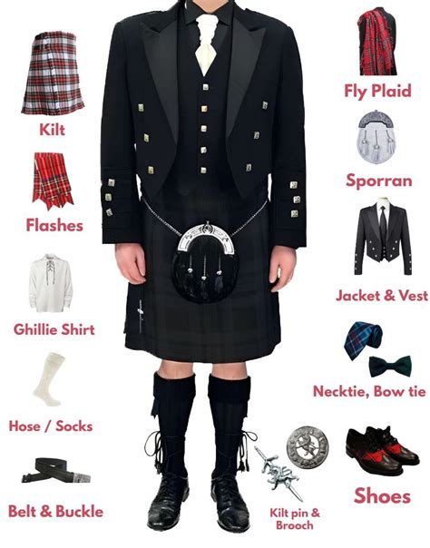 Scottish Wedding Kilt Outfit - Made To Measure