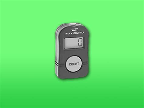 Count Your Cans | Push-Button Item Counter - Digital Display LCD