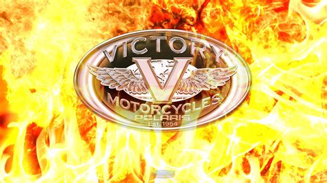 Victory Motorcycles Logo Wallpaper - WallpaperSafari