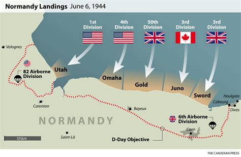 World Maps Library - Complete Resources: Maps Of D Day Landing Beaches