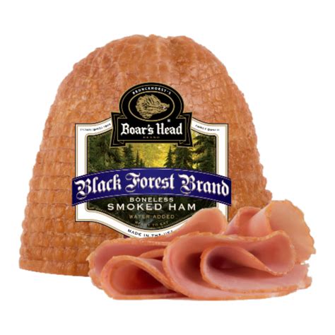 Boar's Head Black Forest Ham (sold as a whole piece, serves 5-10), 1 ct ...