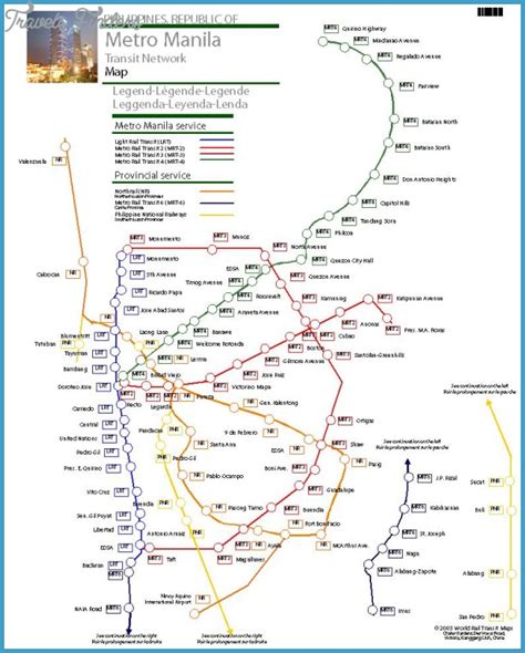 Manila Subway Map - TravelsFinders.Com