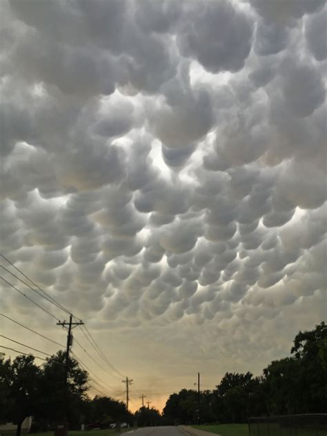 Edward Plumer: Memorial Day Mammatus Clouds