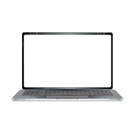 Laptop Mockup Design With Transparent Vector, Laptop, Laptop Mockup, Laptop Screen Mockup PNG ...