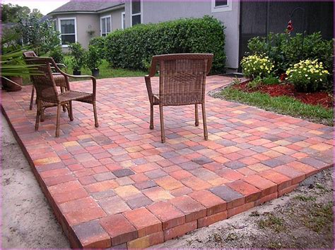 Photo of Brick Paver Patio Ideas Brick Patio Paver Designs Home Design Ideas | Brick patios ...