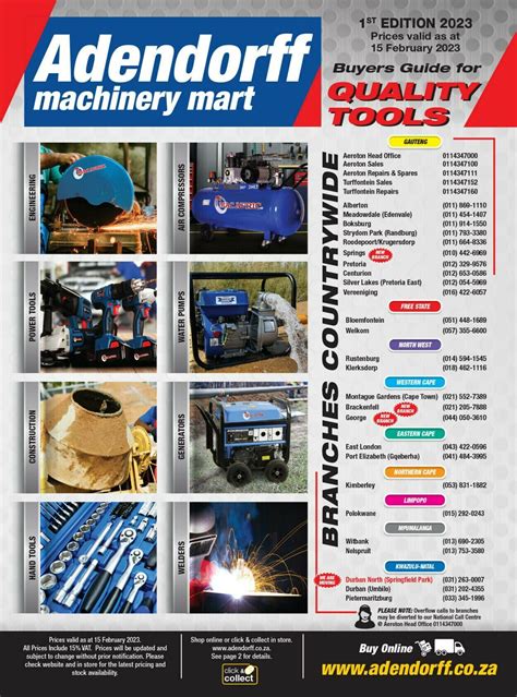 Adendorff Machinery Mart Catalogue - 2023/03/08 - 2023/03/31 | Rabato