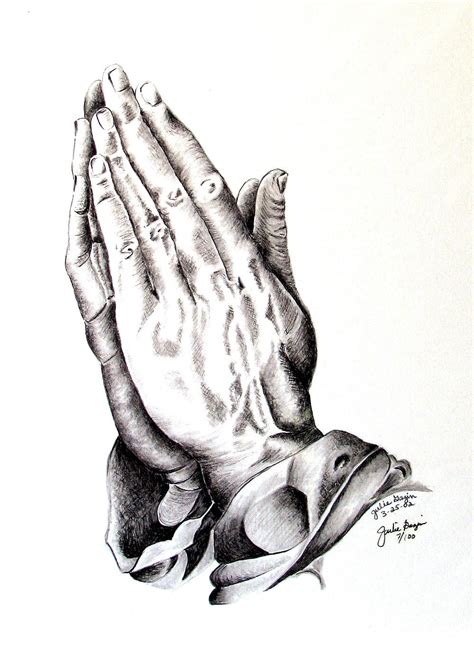 Prayer Hands Drawings