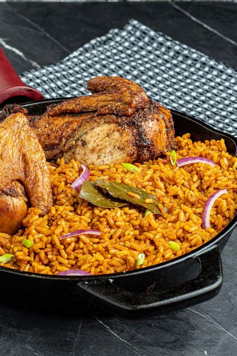 Nigerian Jollof Rice | Chef Lola's Kitchen (Video)