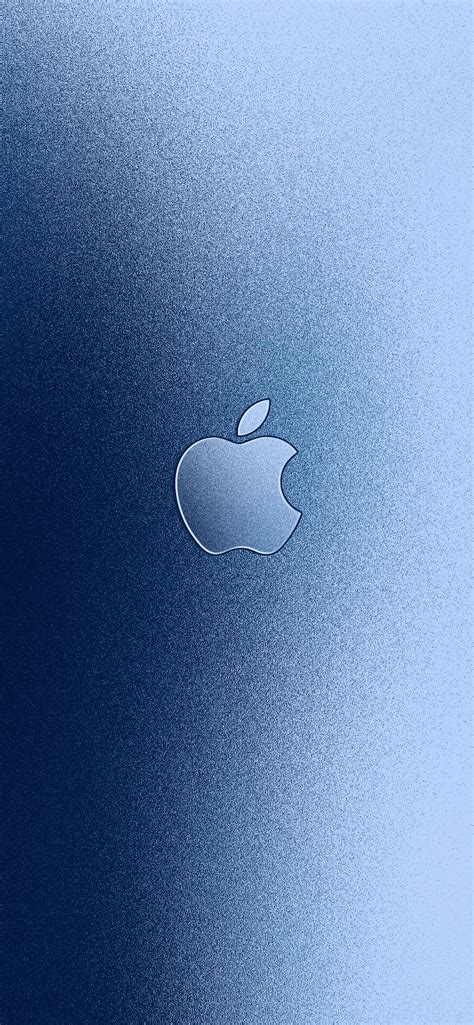 Aluminum Apple logo wallpapers for iPhone