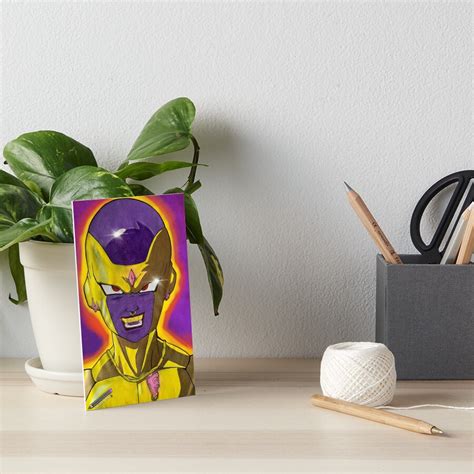 "Drip Golden Frieza - Anime Manga Dragon Ball Super" Art Board Print by Palveerart | Redbubble