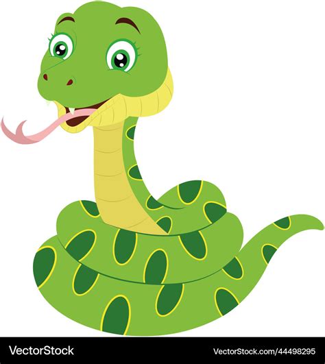 Clipart snake Royalty Free Vector Image - VectorStock