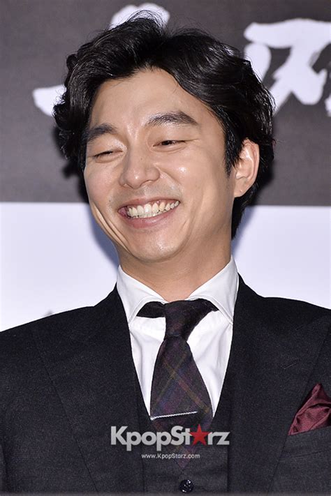 Gong Yoo Attended a Press Conference of Upcoming Film 'The Suspect ...