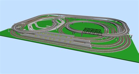 Kato N-scale 1720x1270mm on Two Levels – Layout | SCARM – The Railway Modeller's Blog