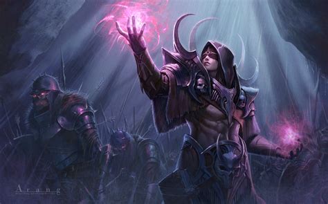 digital art, Necromancer, Fantasy art Wallpapers HD / Desktop and Mobile Backgrounds