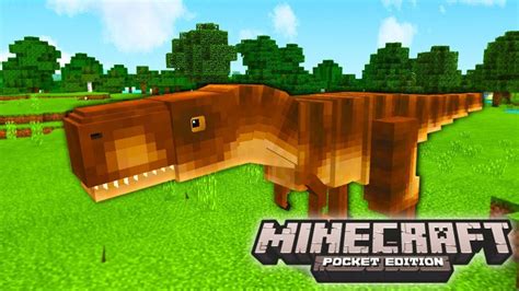 Dinosaur Mod | Minecraft PE Bedrock Mods