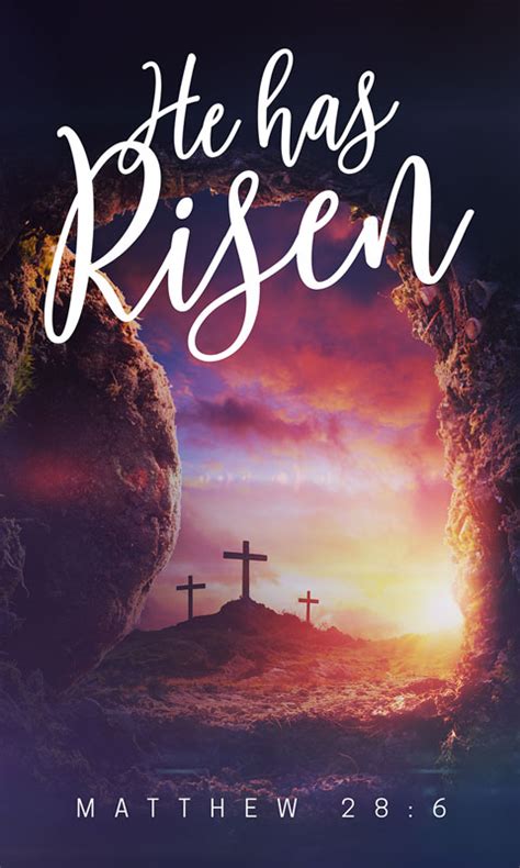 Dramatic Tomb Easter Scripture Banner - Church Banners - Outreach Marketing