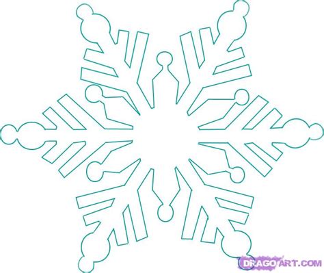 Free Snowflake Drawing, Download Free Snowflake Drawing png images, Free ClipArts on Clipart Library