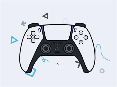 Illustration Controller PS5 in Figma by Násser Yousef Ali on Dribbble