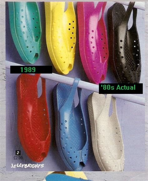 '80s Actual: Fashions Of The 1980s - Jelly Shoes...