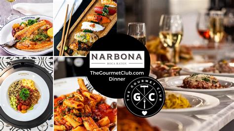 Apr 24 | The Gourmet Club Wine Room Dinner at Narbona Boca Raton | Boca Raton, FL Patch