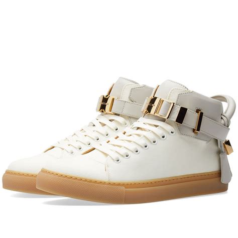 Buscemi 100mm Canvas High Sneaker In White | ModeSens | High sneakers, Sneakers, Buscemi