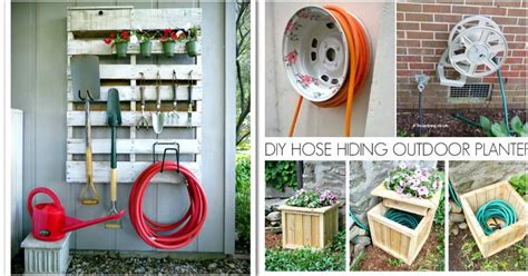 7 DIY Garden Hose Storage Ideas To Spruce Up Your Outdoors - DIY & Crafts