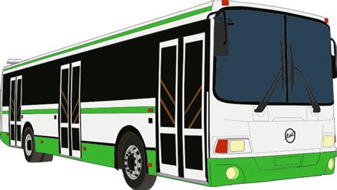 3D Bus - Openclipart