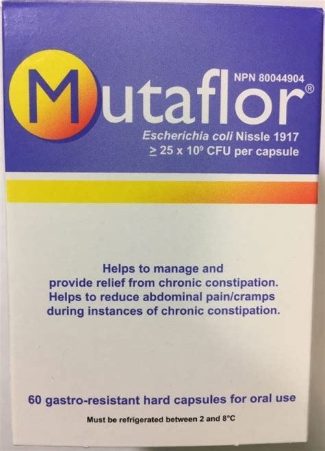 Mutaflor (60 Caps) Probiotic for gut health