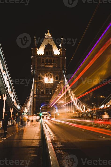 Tower Bridge at night, London 11145958 Stock Photo at Vecteezy