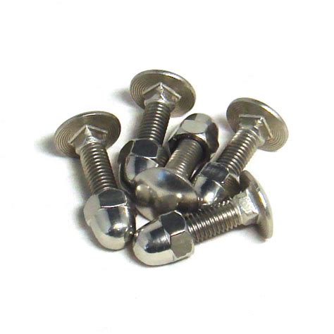 Stainless Steel Carriage Bolts & Nuts M8 x 25MM (L) with Cap Nut (5 SETS/PKT)