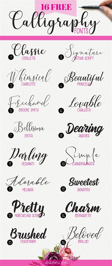 Breathtaking Calligraphy Fonts For Cricut | atelier-yuwa.ciao.jp