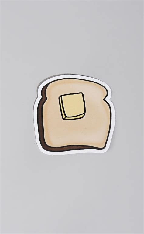 toast emoji sticker – ShopRiffraff.com