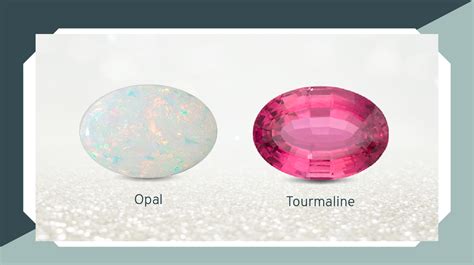 Birthstone of the Month (October): Opal & Tourmaline - IIG INDIA