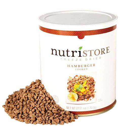 Amazon.com: Freeze Dried Ground Beef by Nutristore | Premium Quality | USDA Inspected | Amazing ...