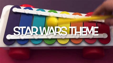 How to play STAR WARS MAIN THEME (John Williams) - Xylophone for Kids (Fisher Price Xylophone ...