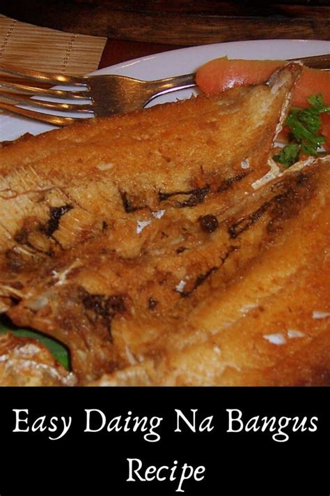 Easy Daing Na Bangus Recipe (Fried Marinated Milkfish)