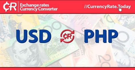 Live US Dollar to Philippine Pesos Exchange Rate - $ 1 USD/PHP Today