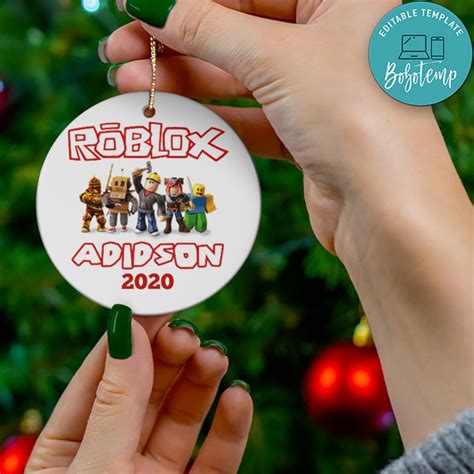 Roblox Christmas Ornament Gift | Bobotemp