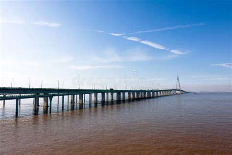 China `s Hangzhou Bay Bridge Editorial Image - Image of tourism, bridge ...