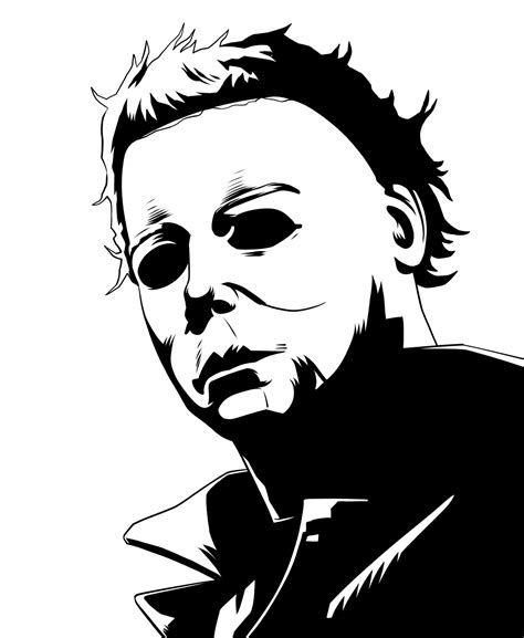 Inktober day 19: Michael Myers / The Shape 🔪 | Horror movie tattoos ...