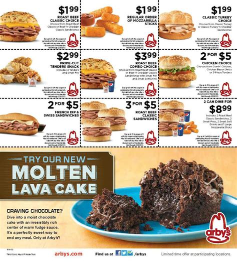 Arbys Coupons 2019 Printable | TUTORE.ORG - Master of Documents